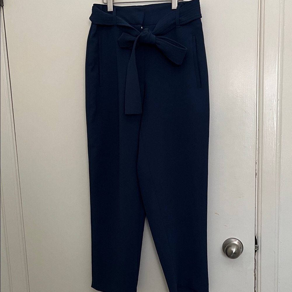 Wilfred Deep Blue Tie-Waist Women's Trousers